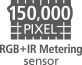 Sensor de medição de 150 000 pixels RGB+IR