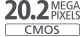 CMOS de 20,2 megapixels